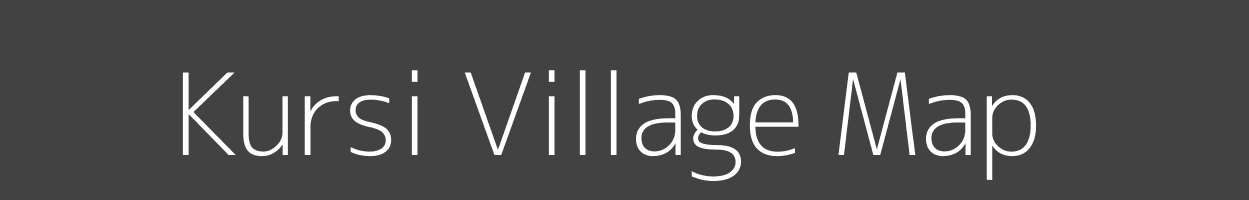 Map of Kursi Village in Uttar Pradesh Image