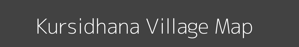 Map of Kursidhana Village in Madhya Pradesh Image