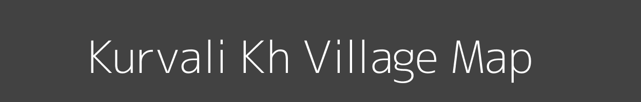 Map of Kurvali Kh Village in Maharashtra Image