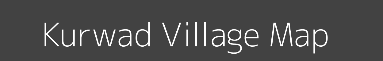 Map of Kurwad Village in Madhya Pradesh Image