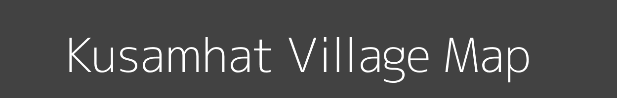 Map of Kusamhat Village in Madhya Pradesh Image