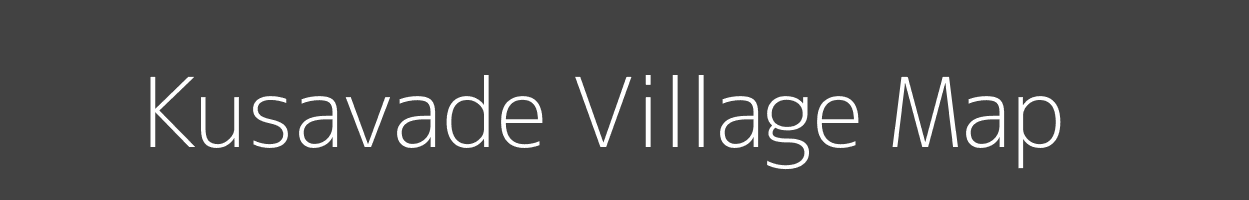 Map of Kusavade Village in Maharashtra Image