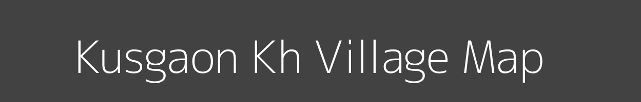 Map of Kusgaon Kh Village in Maharashtra Image