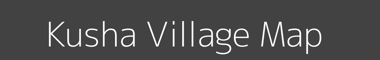 Map of Kusha Village in Uttar Pradesh Image