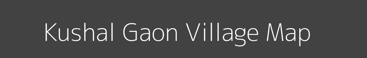 Map of Kushal Gaon Village in Uttar Pradesh Image