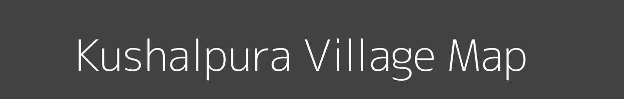 Map of Kushalpura Village in Madhya Pradesh Image