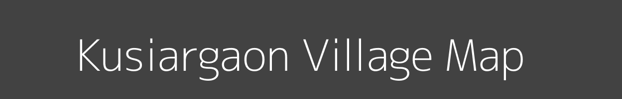 Map of Kusiargaon Village in Bihar Image