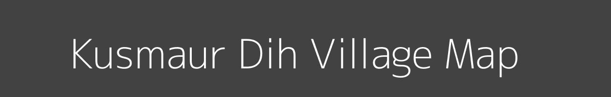 Map of Kusmaur Dih Village in Uttar Pradesh Image