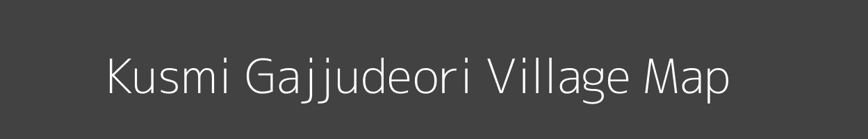 Map of Kusmi Gajjudeori Village in Madhya Pradesh Image