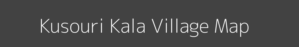 Map of Kusouri Kala Village in Uttar Pradesh Image