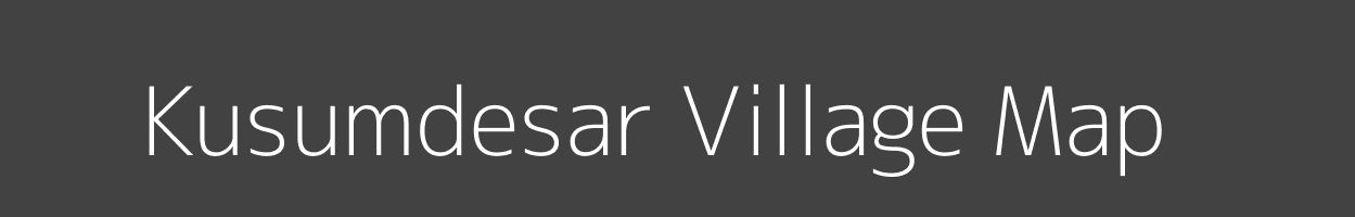 Map of Kusumdesar Village in Rajasthan Image