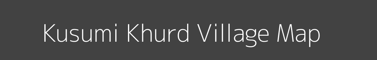 Map of Kusumi Khurd Village in Uttar Pradesh Image