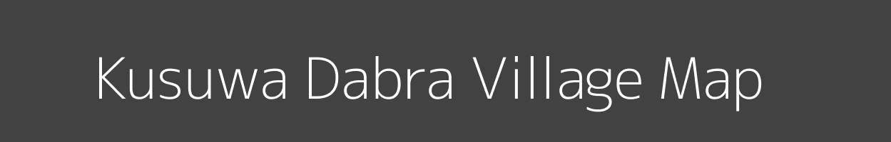 Map of Kusuwa Dabra Village in Madhya Pradesh Image