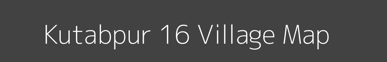 Map of Kutabpur 16 Village in Haryana Image