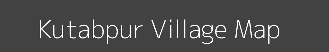 Map of Kutabpur Village in Uttar Pradesh Image