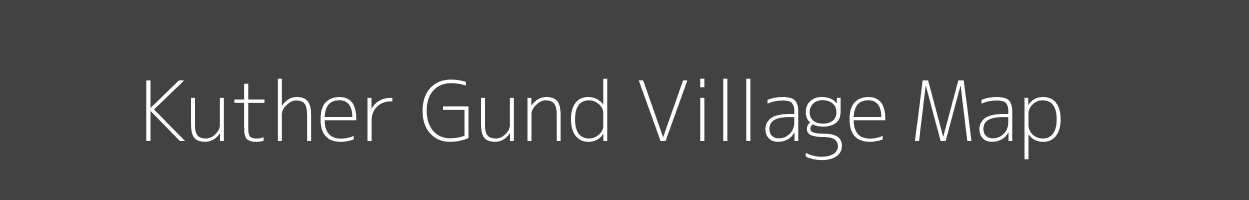 Map of Kuther Gund Village in Jammu and Kashmir Image