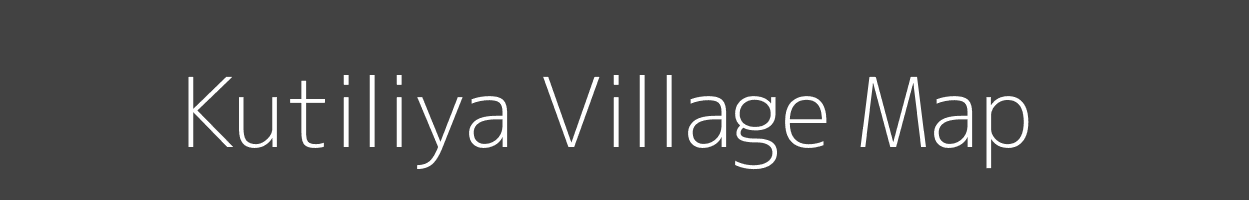 Map of Kutiliya Village in Uttar Pradesh Image