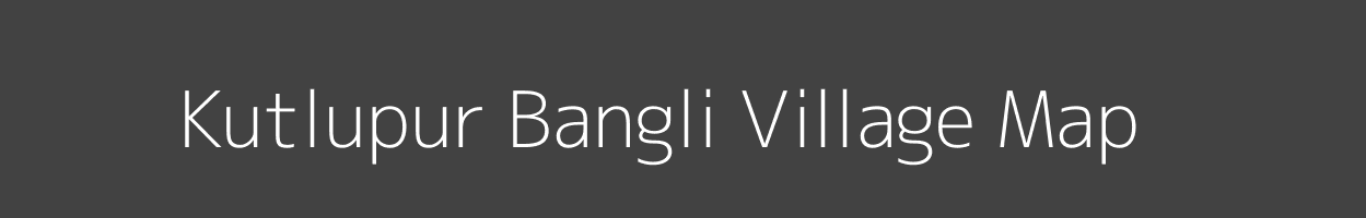 Map of Kutlupur Bangli Village in Bihar Image