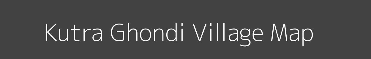 Map of Kutra Ghondi Village in Madhya Pradesh Image