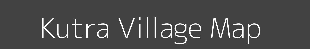 Map of Kutra Village in Uttar Pradesh Image