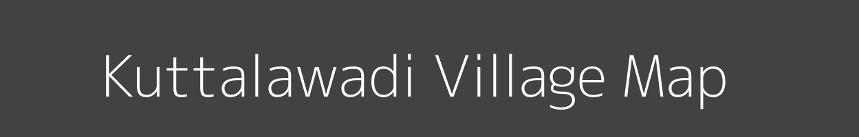 Map of Kuttalawadi Village in Karnataka Image