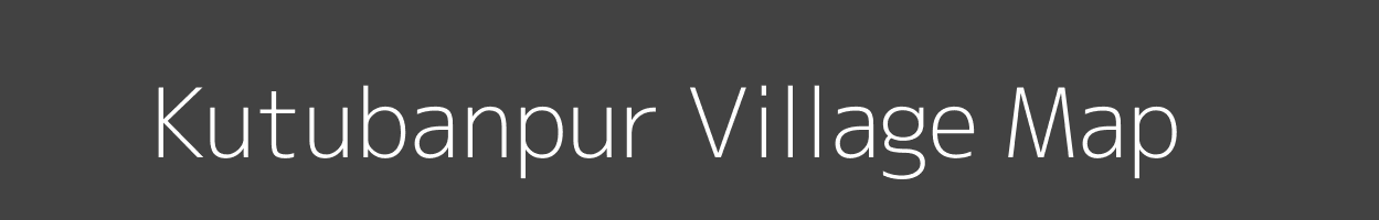 Map of Kutubanpur Village in Uttar Pradesh Image