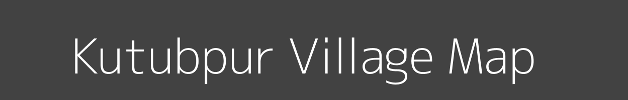 Map of Kutubpur Village in Uttar Pradesh Image