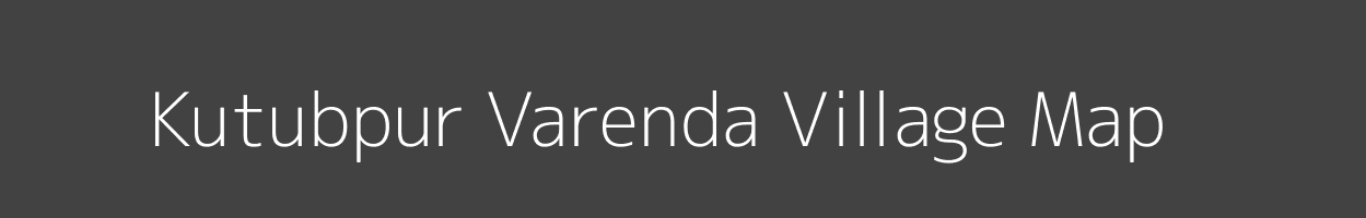 Map of Kutubpur Varenda Village in Uttar Pradesh Image