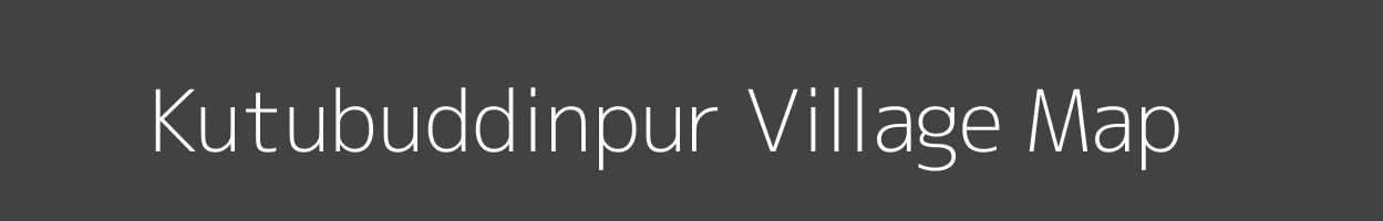 Map of Kutubuddinpur Village in Uttar Pradesh Image