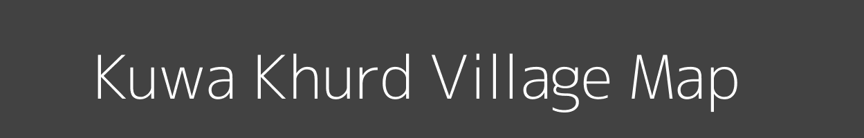 Map of Kuwa Khurd Village in Uttar Pradesh Image