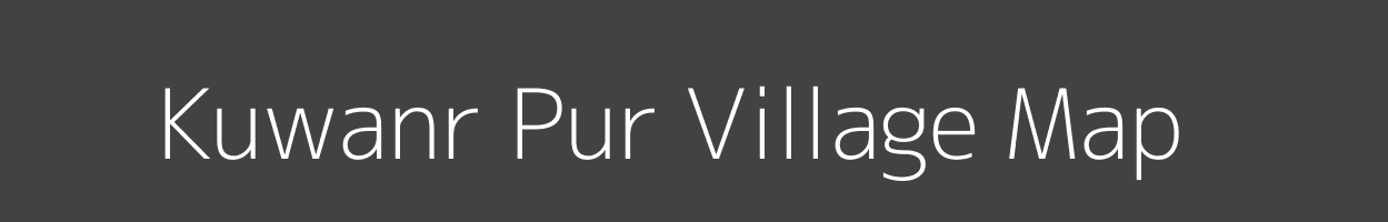 Map of Kuwanr Pur Village in Uttar Pradesh Image