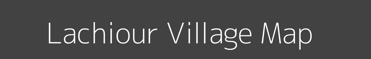 Map of Lachiour Village in Uttar Pradesh Image