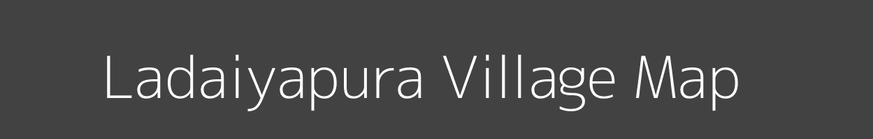 Map of Ladaiyapura Village in Madhya Pradesh Image