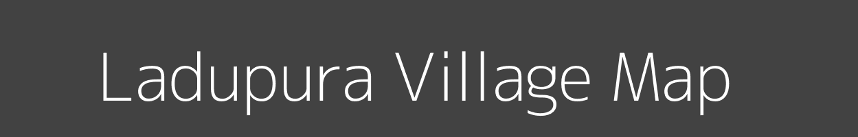 Map of Ladupura Village in Uttar Pradesh Image