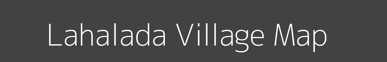 Map of Lahalada Village in Uttar Pradesh Image