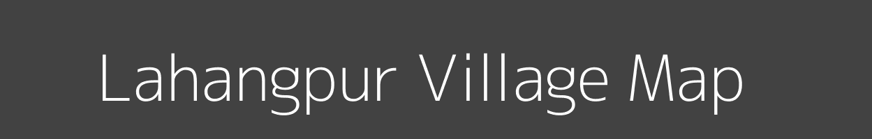 Map of Lahangpur Village in Uttar Pradesh Image