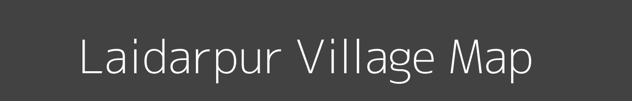 Map of Laidarpur Village in Uttar Pradesh Image