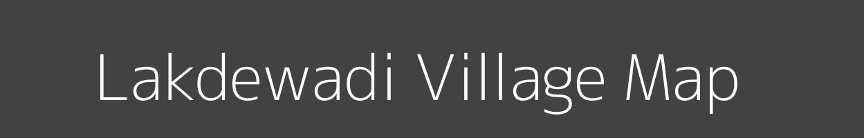 Map of Lakdewadi Village in Maharashtra Image