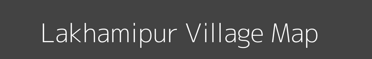 Map of Lakhamipur Village in Uttar Pradesh Image