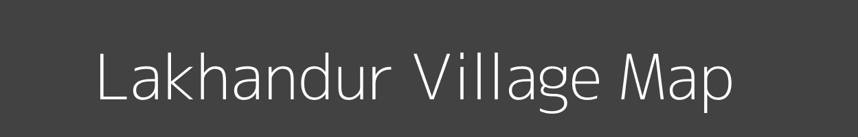 Map of Lakhandur Village in Maharashtra Image