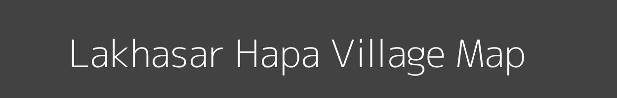 Map of Lakhasar Hapa Village in Gujarat Image