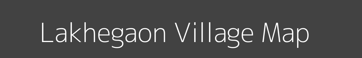 Map of Lakhegaon Village in Maharashtra Image