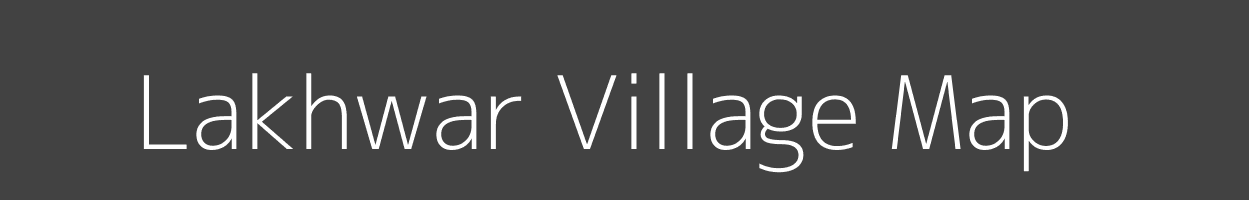 Map of Lakhwar Village in Madhya Pradesh Image