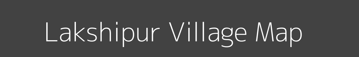 Map of Lakshipur Village in Uttar Pradesh Image