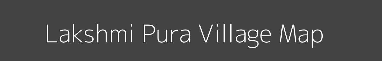 Map of Lakshmi Pura Village in Rajasthan Image