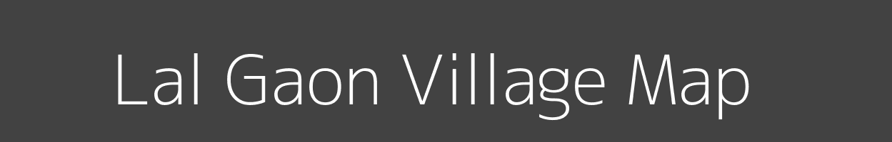 Map of Lal Gaon Village in Rajasthan Image