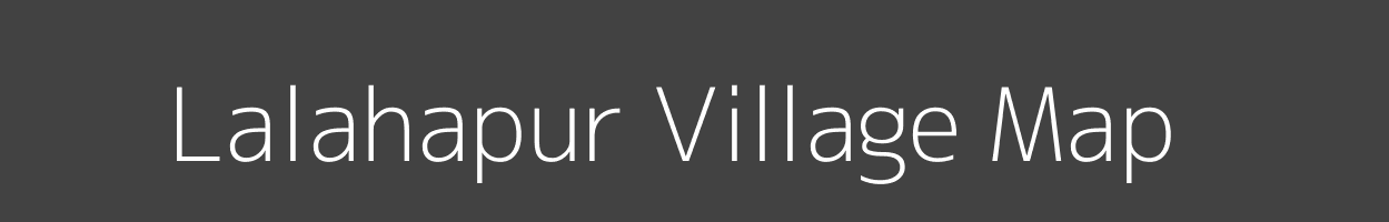 Map of Lalahapur Village in Uttar Pradesh Image