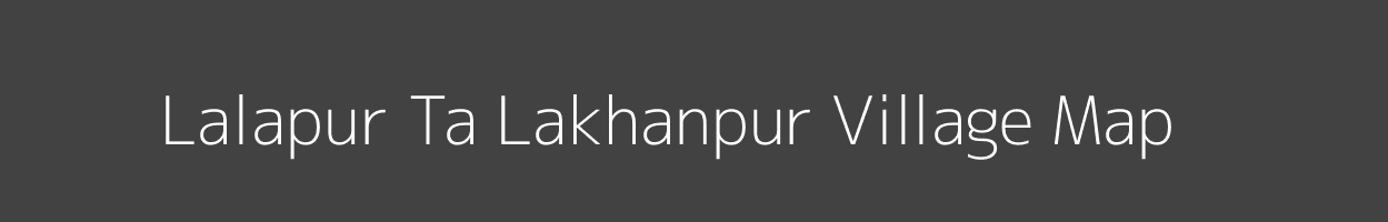 Map of Lalapur Ta Lakhanpur Village in Uttar Pradesh Image