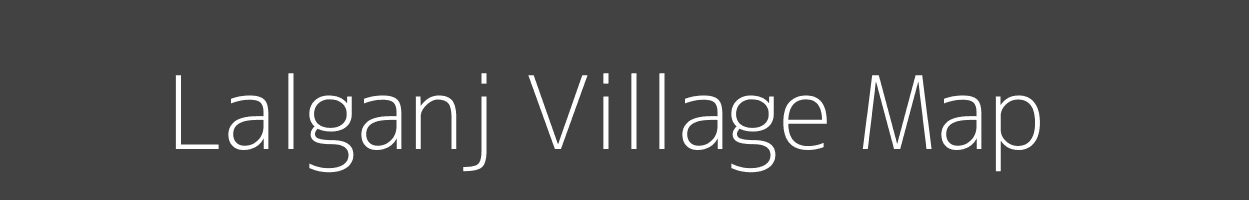 Map of Lalganj Village in Uttar Pradesh Image