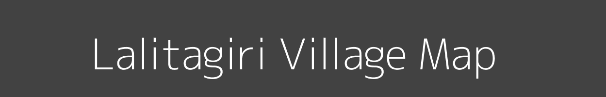 Map of Lalitagiri Village in Odisha Image